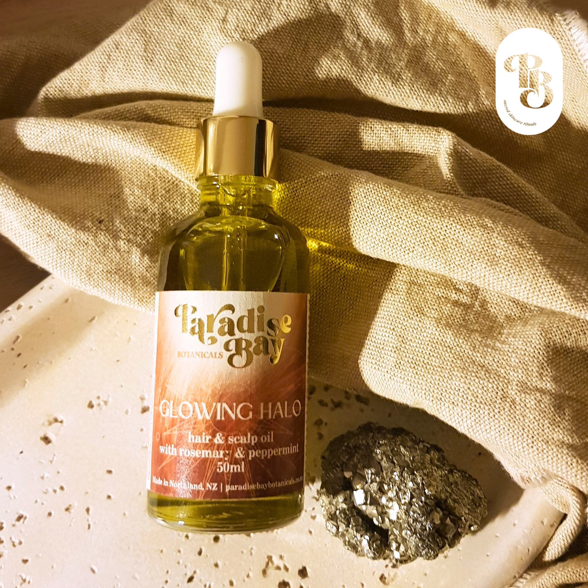 GLOWING HALO - Hair Growth & Scalp Health Oil