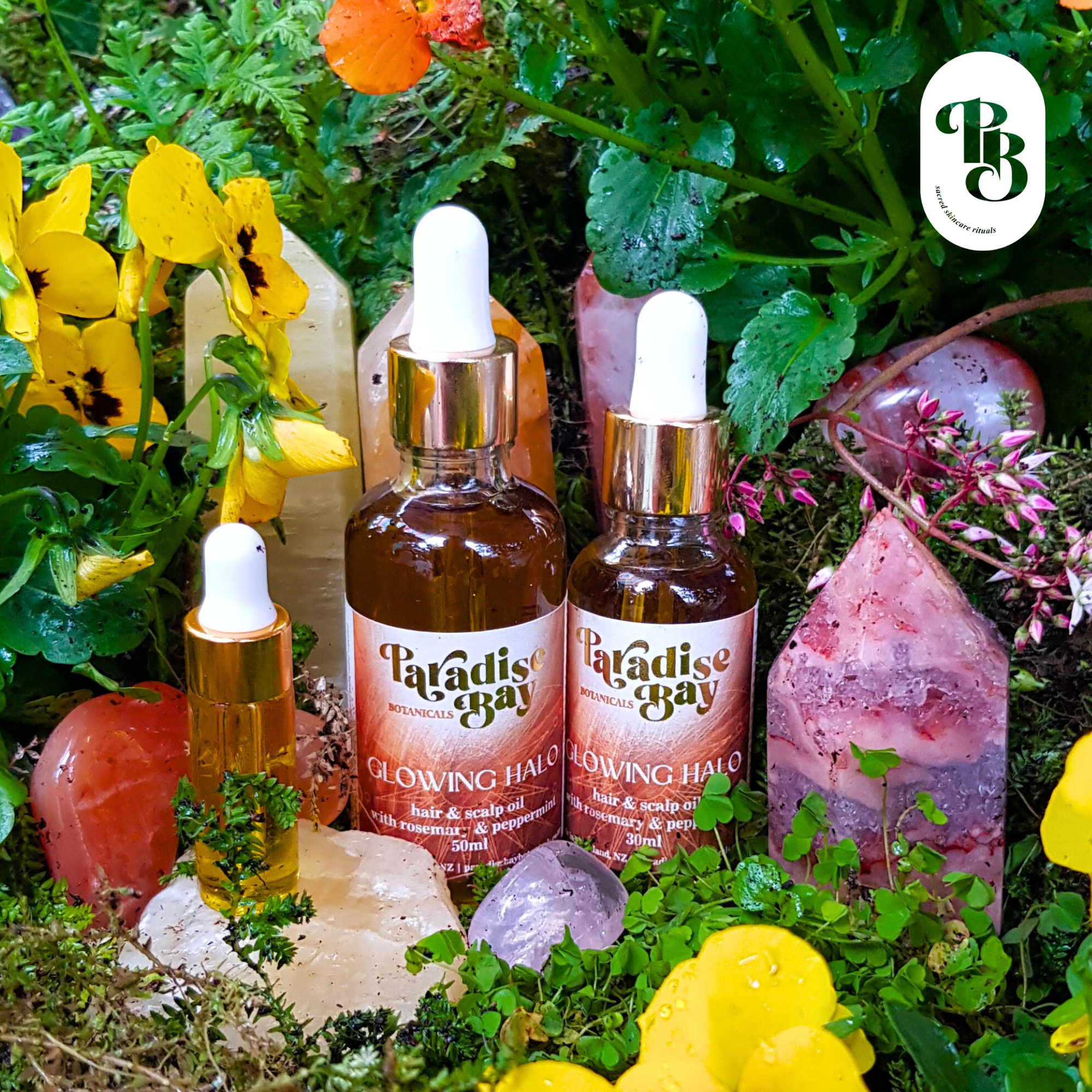 GLOWING HALO - Hair Growth & Scalp Health Oil