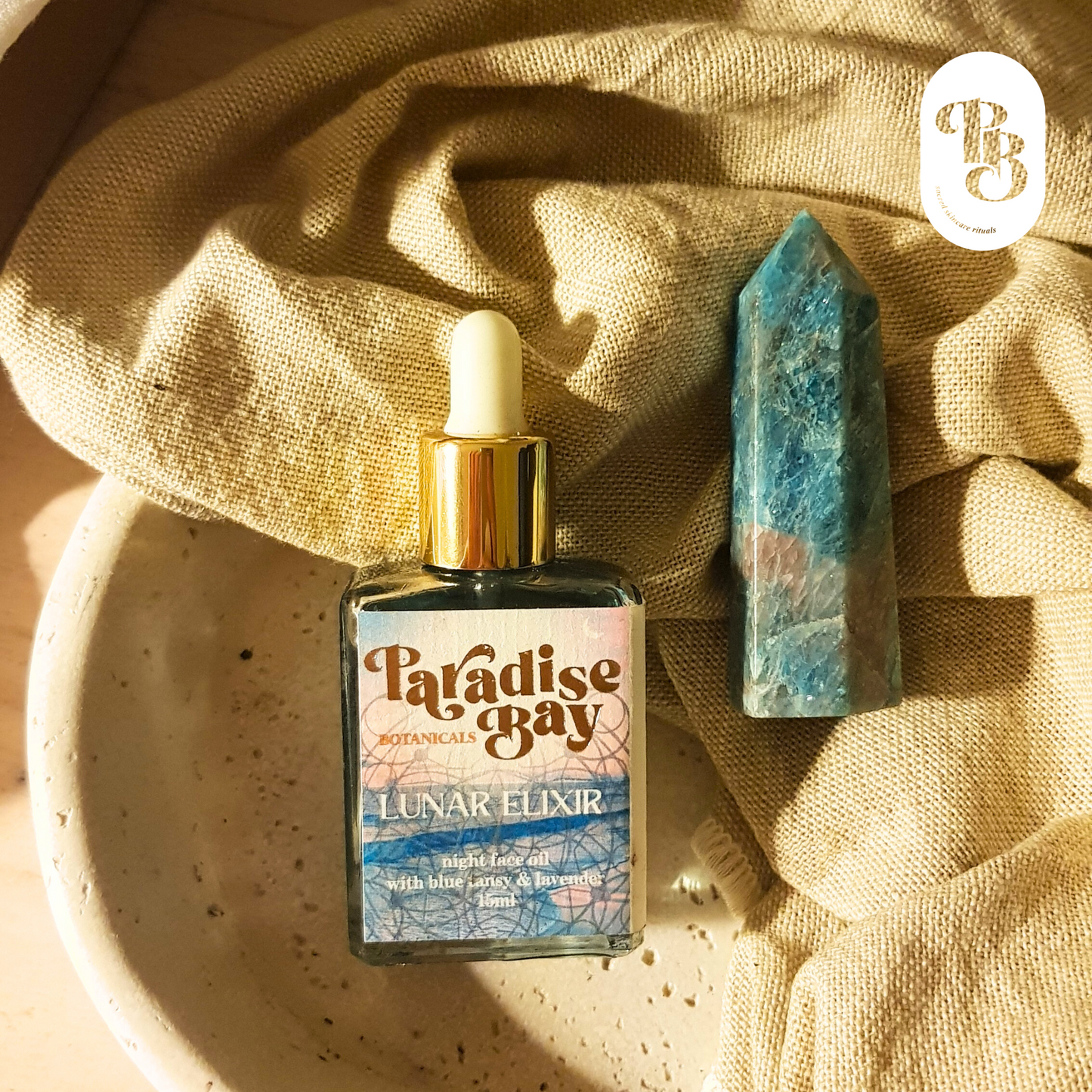 LUNAR ELIXIR | Night Face Oil with Blue Tansy & Lavender