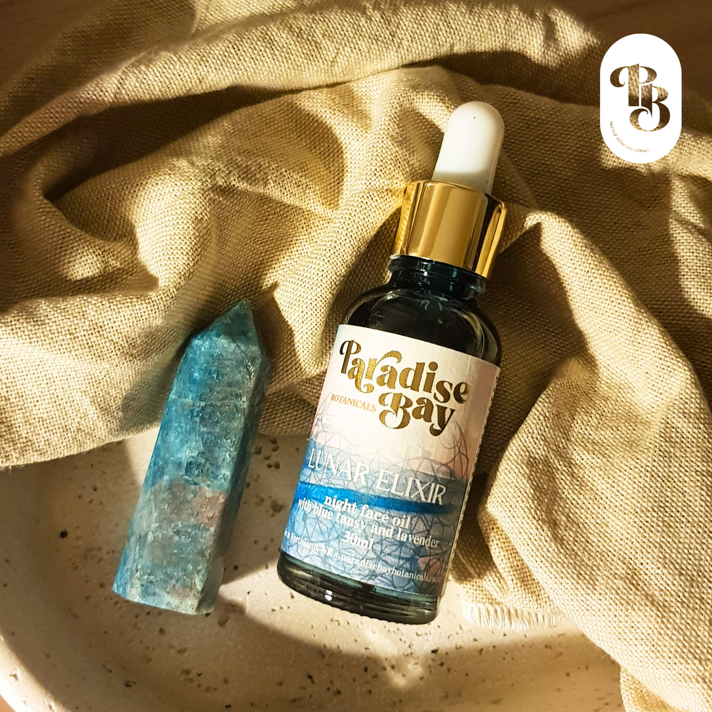 LUNAR ELIXIR | Night Face Oil with Blue Tansy & Lavender