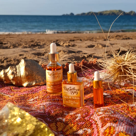 SOLAR SERUM | day face oil with rose and sandalwood
