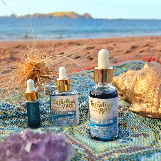 LUNAR ELIXIR | night face oil with blue tansy and lavender
