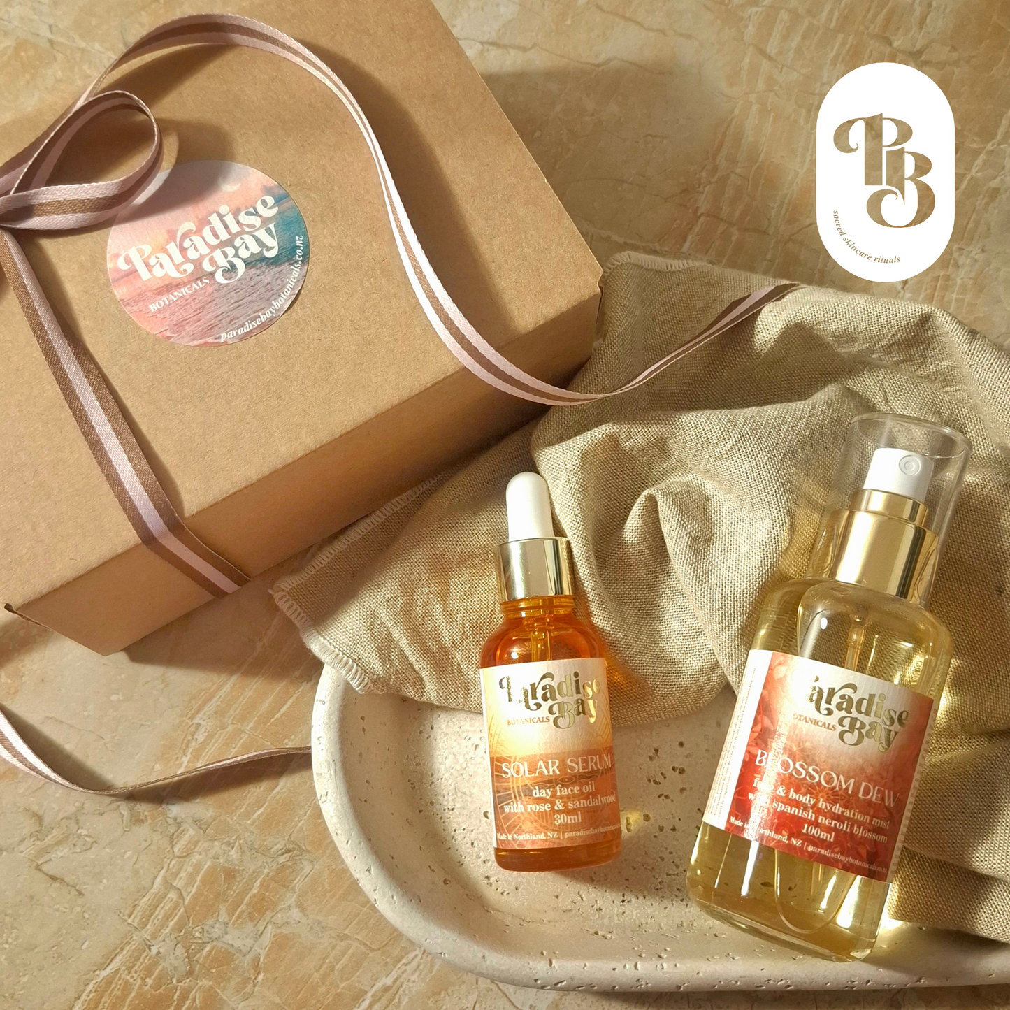 GOLDEN GLOW BUNDLE | Morning Skincare Ritual Gift Set
