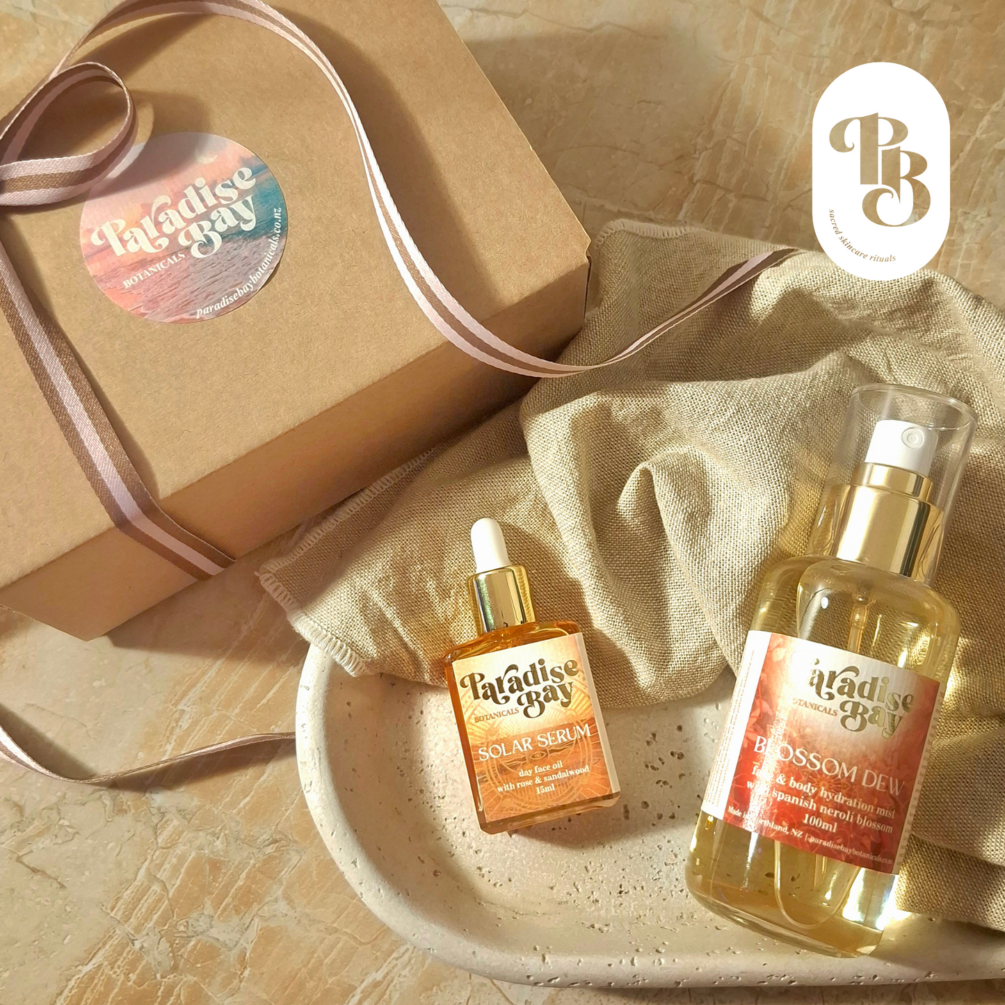 GOLDEN GLOW BUNDLE | Morning Skincare Ritual Gift Set
