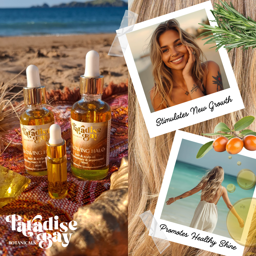 GLOWING HALO - Hair Growth & Scalp Health Oil