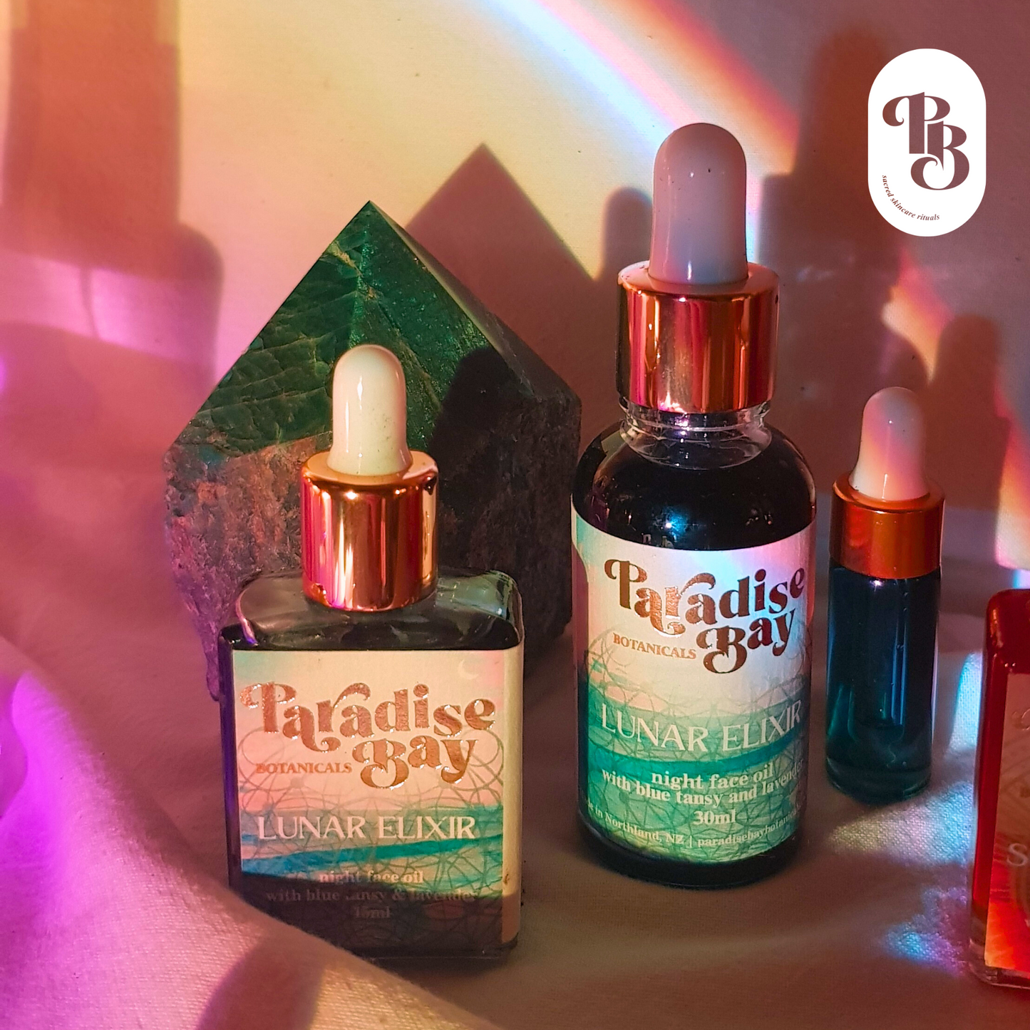 LUNAR ELIXIR | Night Face Oil with Blue Tansy & Lavender
