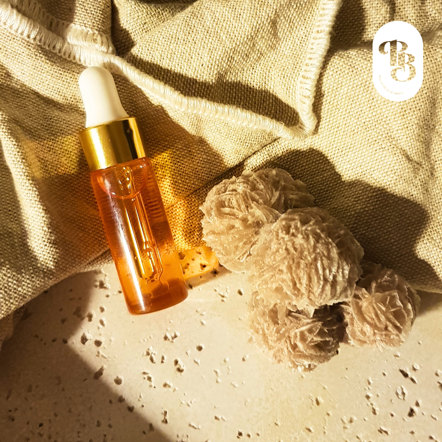 SOLAR SERUM | day face oil with rose and sandalwood