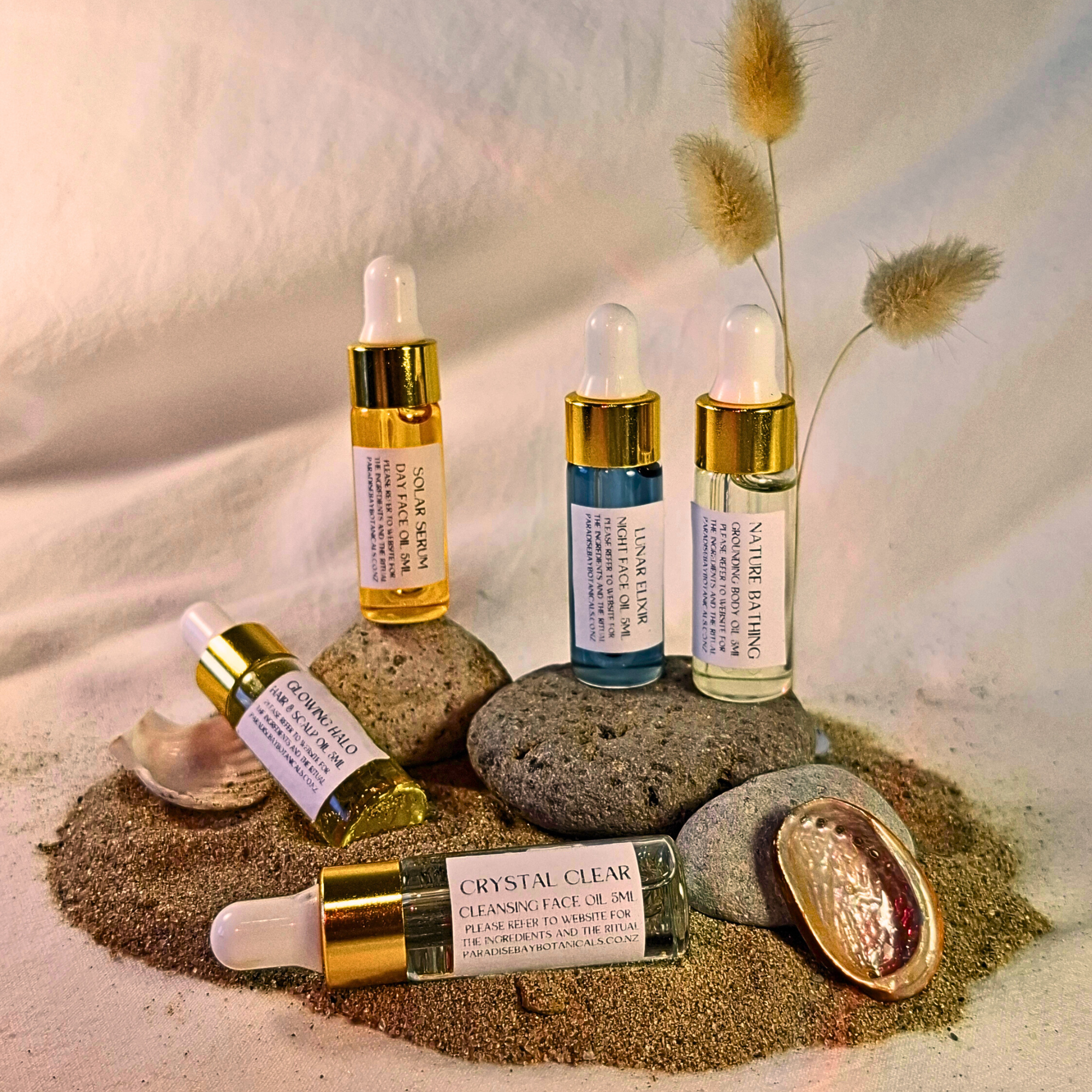 THE DISCOVERY SET | A divine way to try our face, hair and body oils