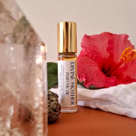 DIVINE MOTHER PERFUME OIL | With Jasmine, Ylang Ylang, Neroli & Patchouli